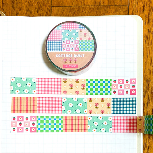 Cottage Quilt Washi Tape