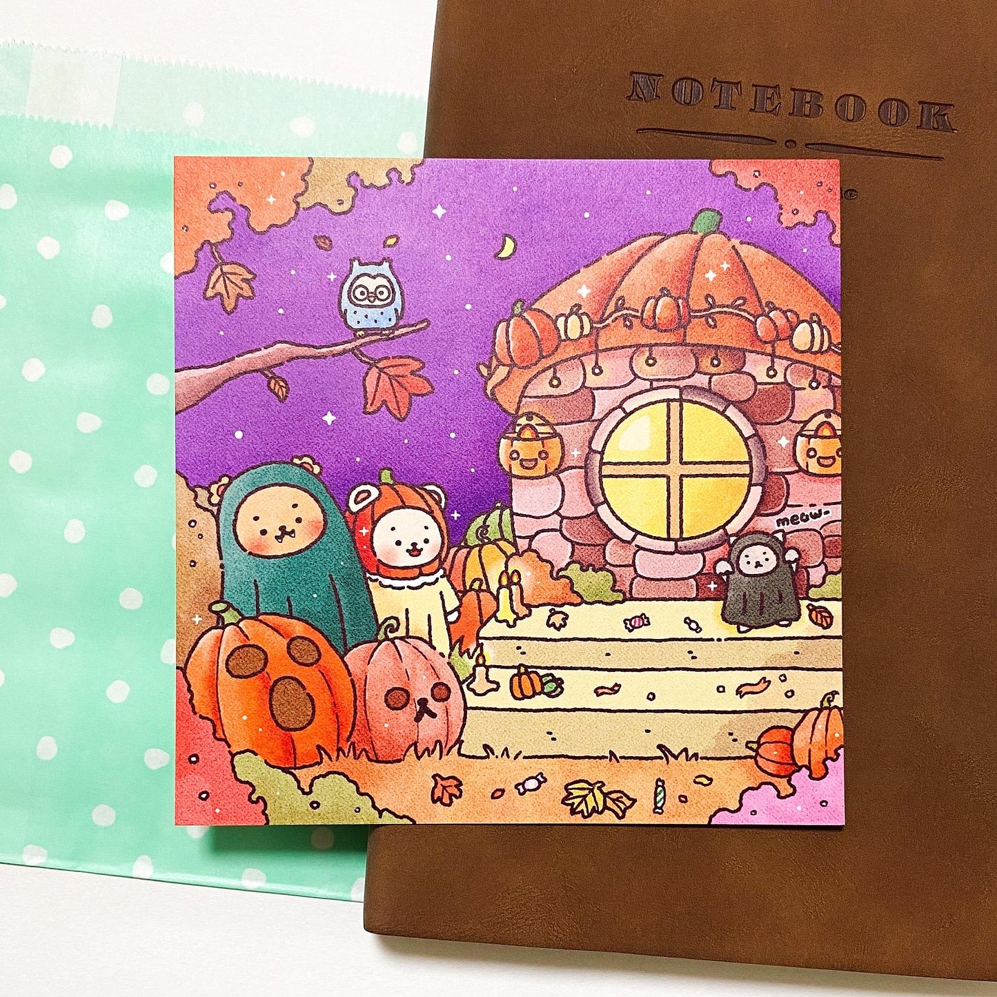 Spooky Night Postcard