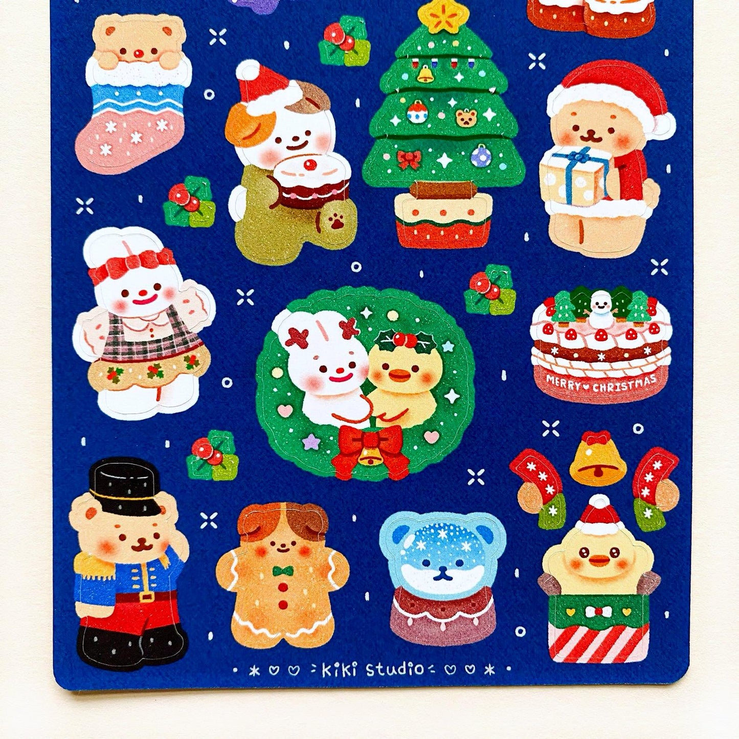 ハッピークリスマス シールシート