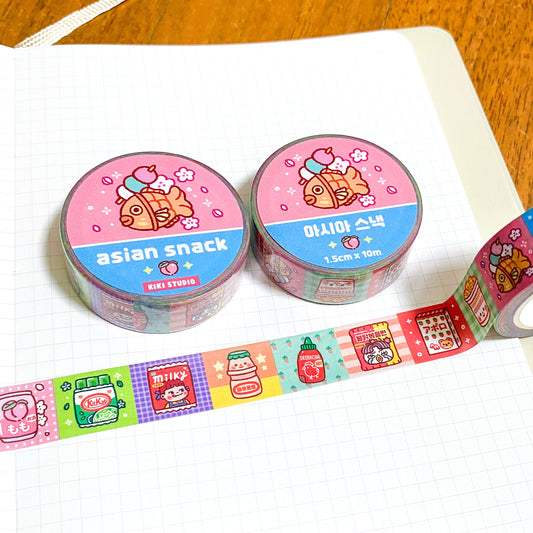 Asian Snack Washi Tape