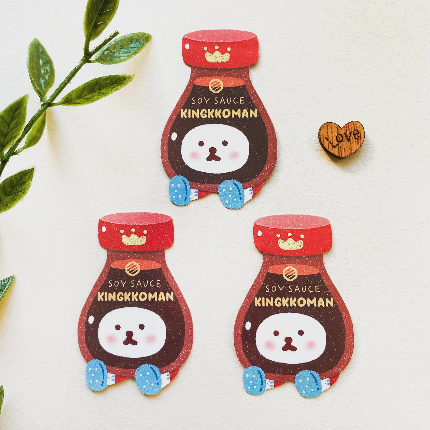 Asian Soy Sauce Vinyl Sticker
