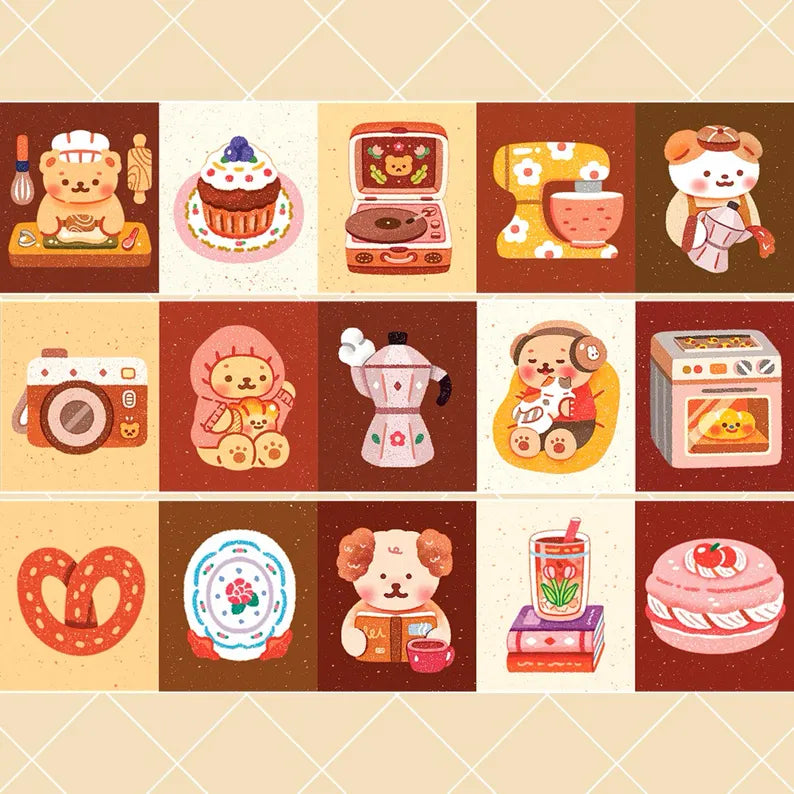 Cozy Cafe Washi Tape