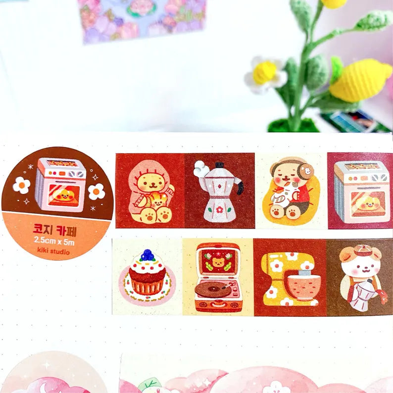 Cozy Cafe Washi Tape