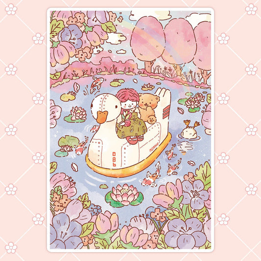 オリボートの旅ポストカード