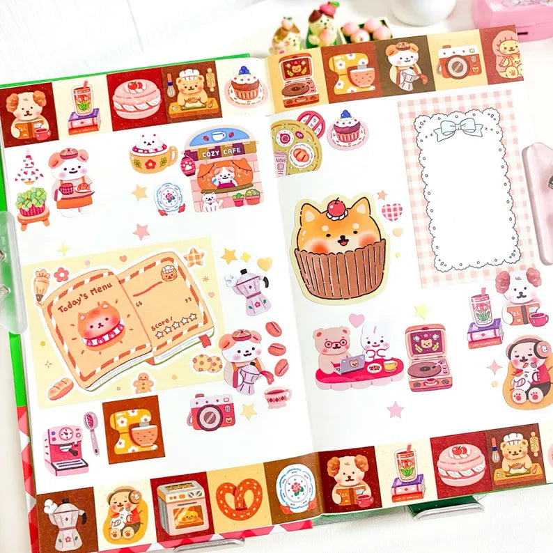 Cozy Cafe Washi Tape