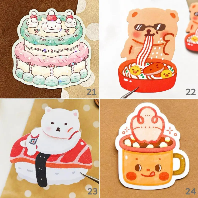 Holographic Sticker Set of 5
