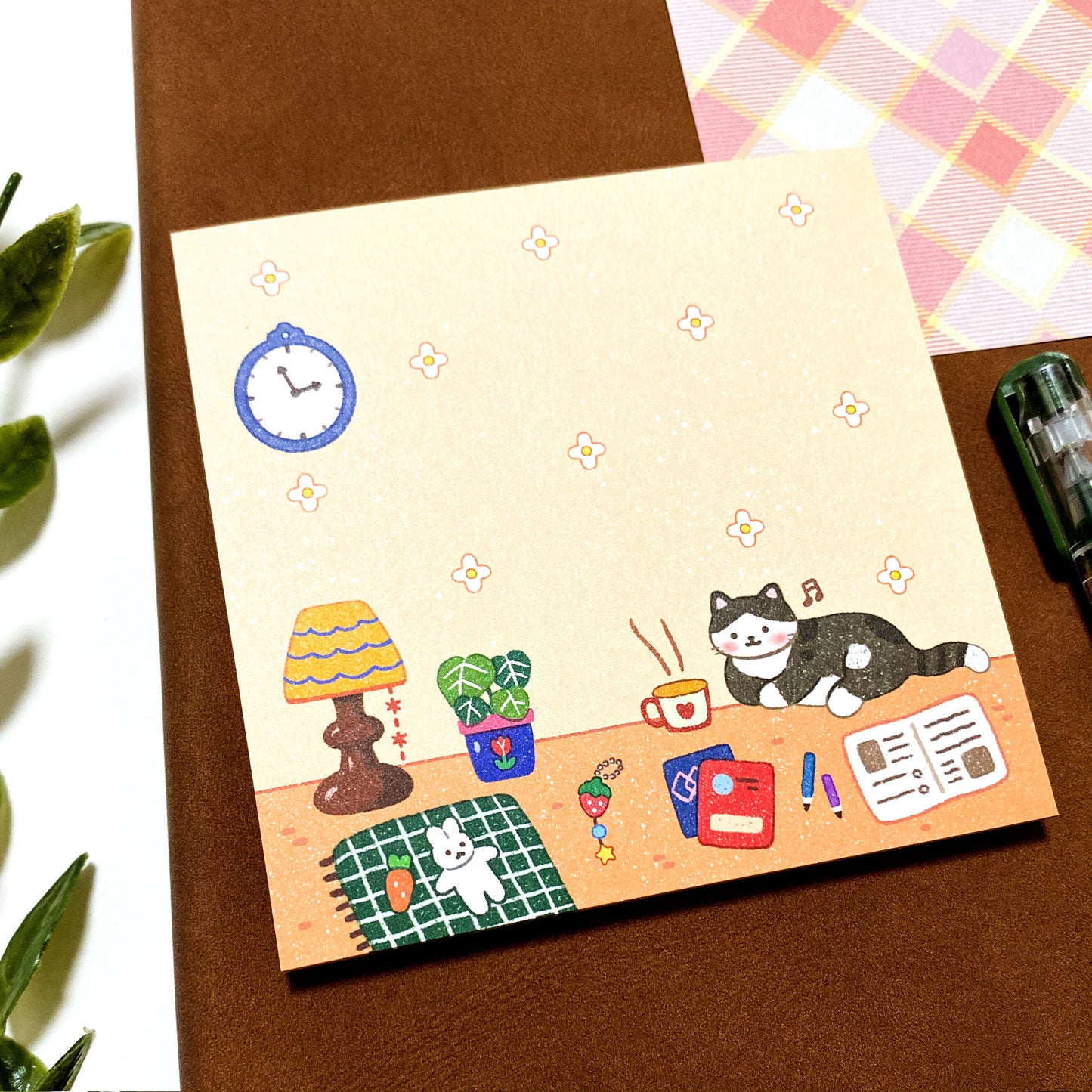 Cozy Room Diary Memo Pad