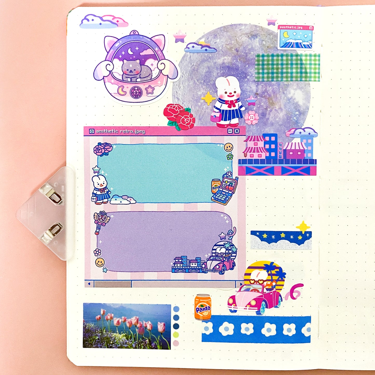 City Pop Vibes Memo Pad