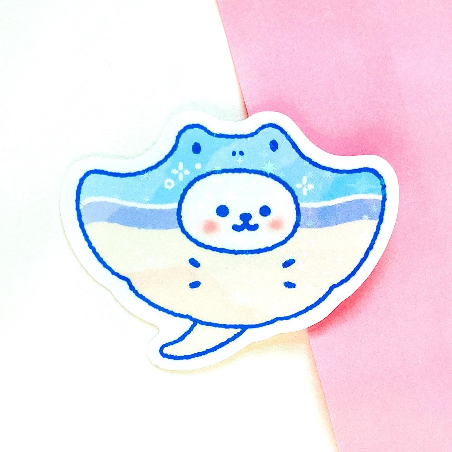 Sky Manta Vinyl Sticker