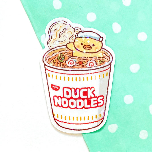 アヒルラーメン ホログラムシール