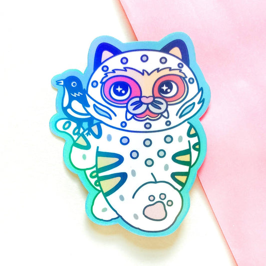 韓国トラ（ホジャクド）ホログラムシール