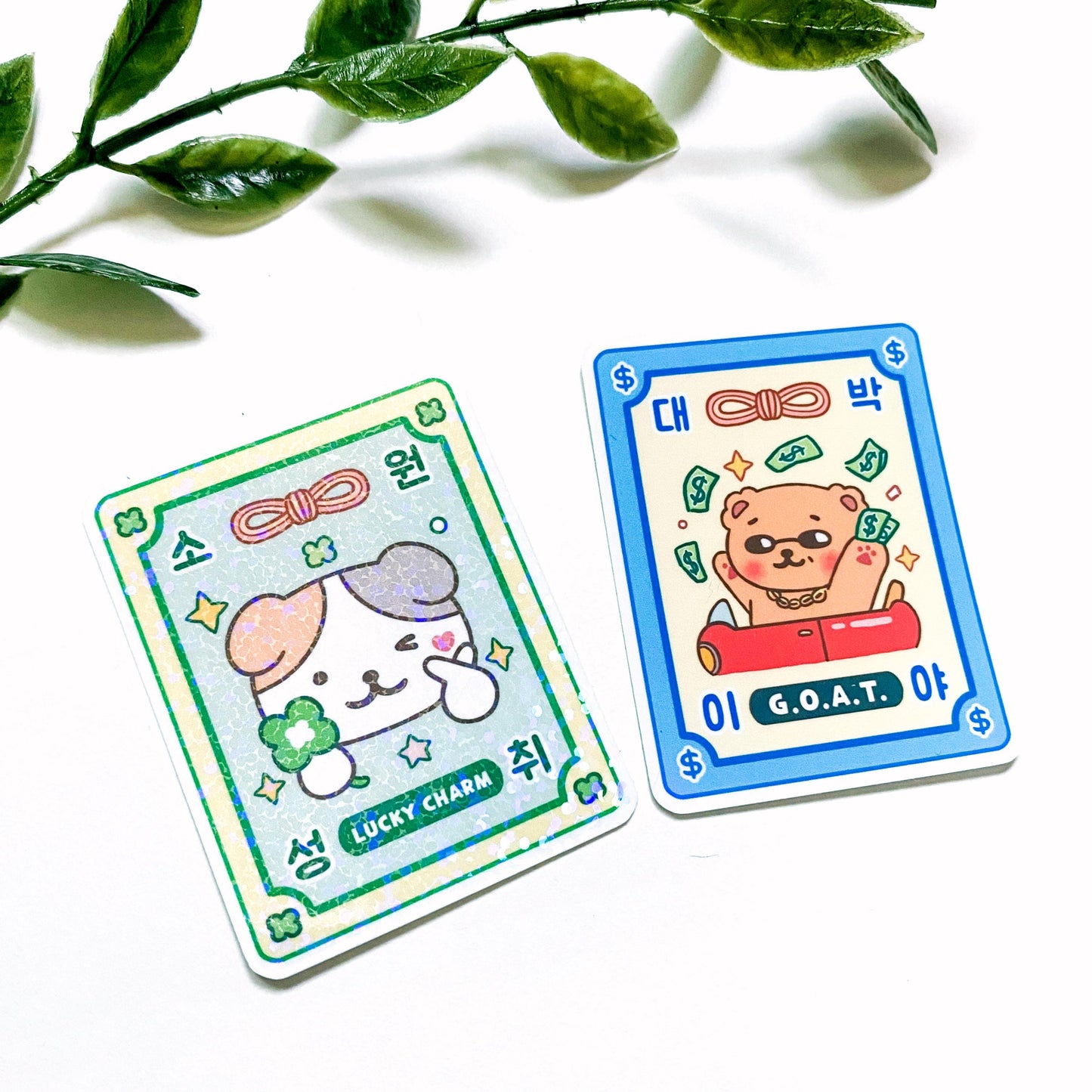 Korean Lucky Charm Vinyl Sticker 02