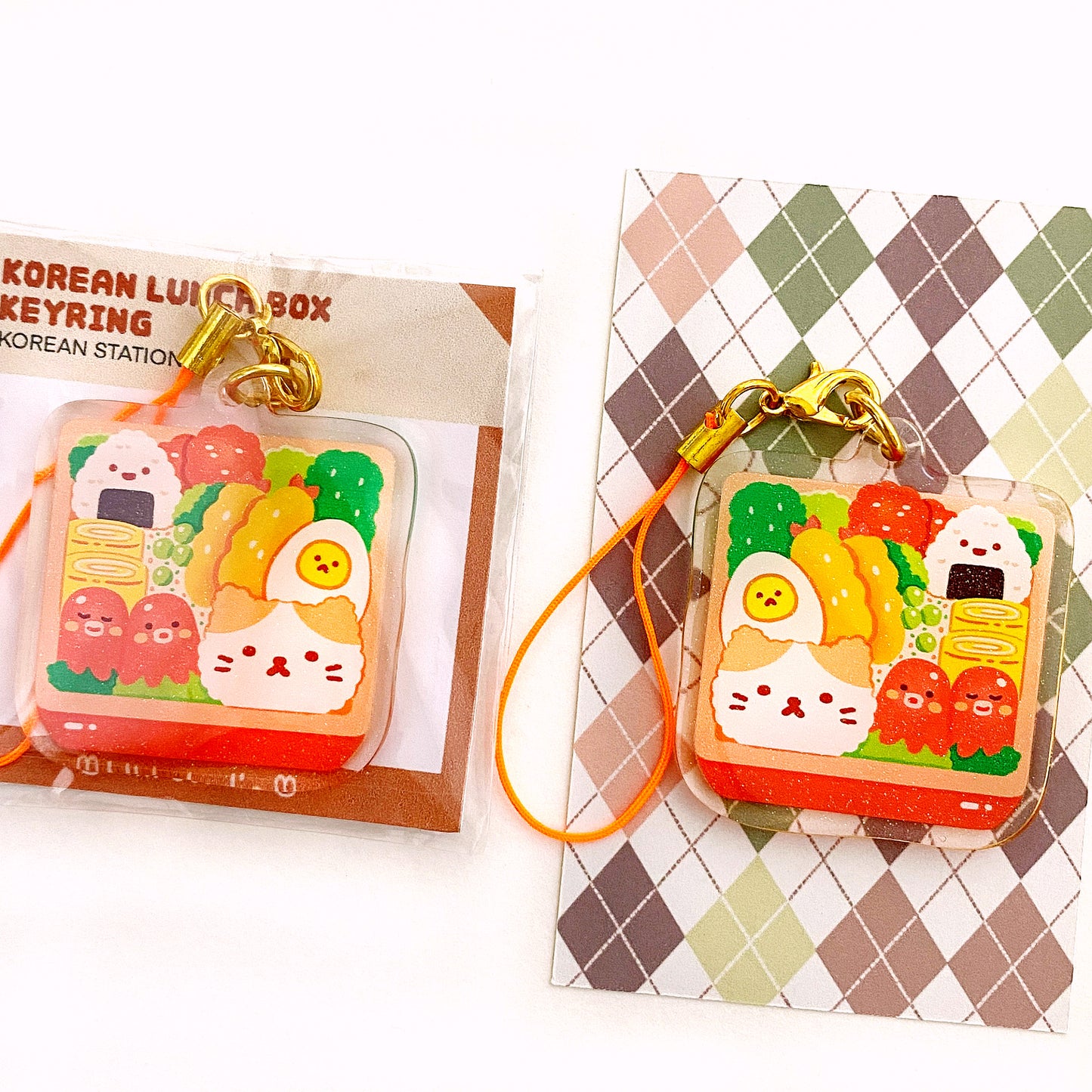にゃんこランチボックスキーホルダー