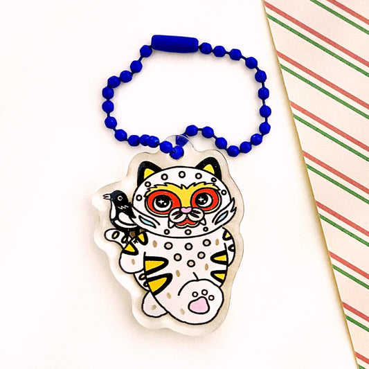 韓国トラ（ホジャクド）ミニキーホルダー