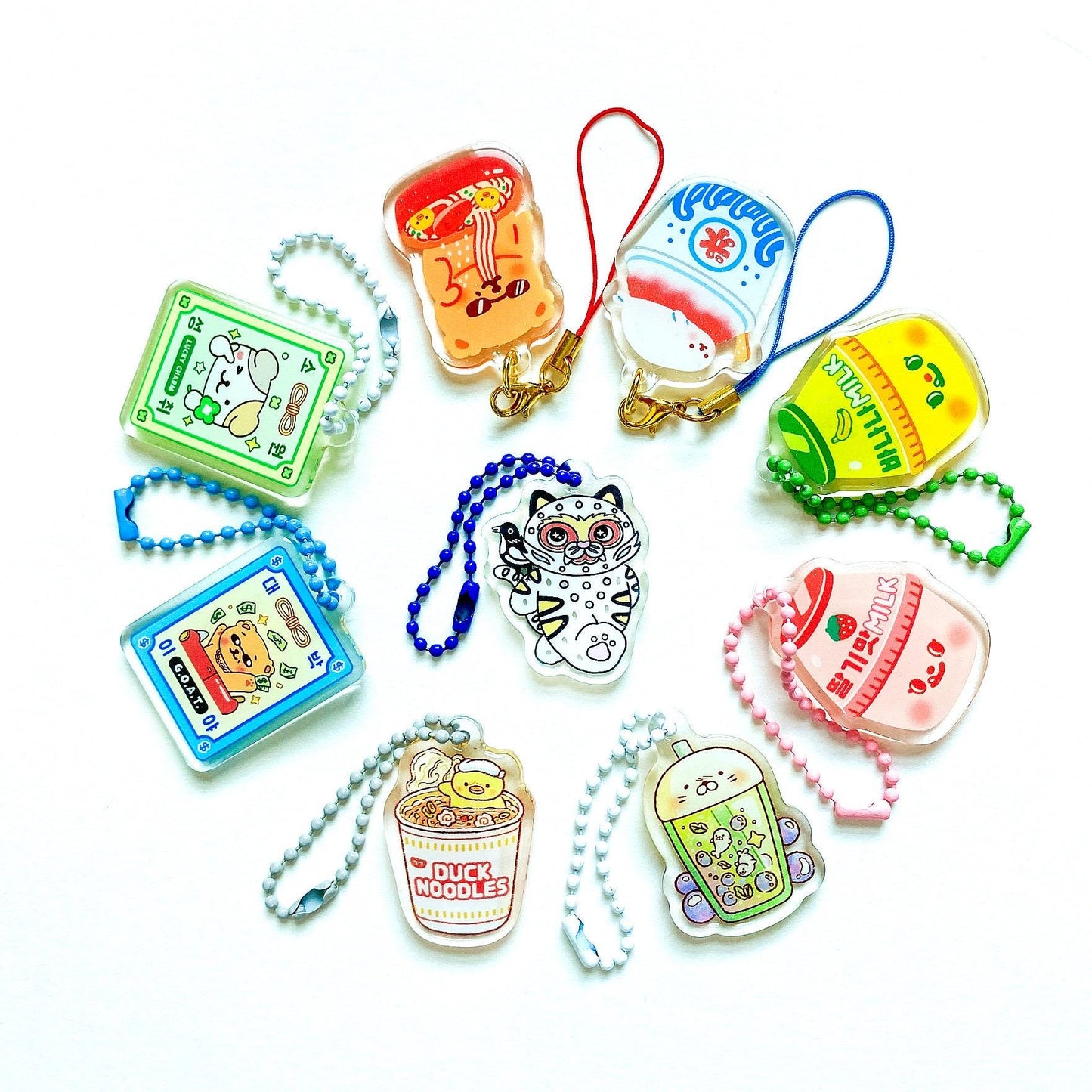 かわいい韓国キーホルダーセット