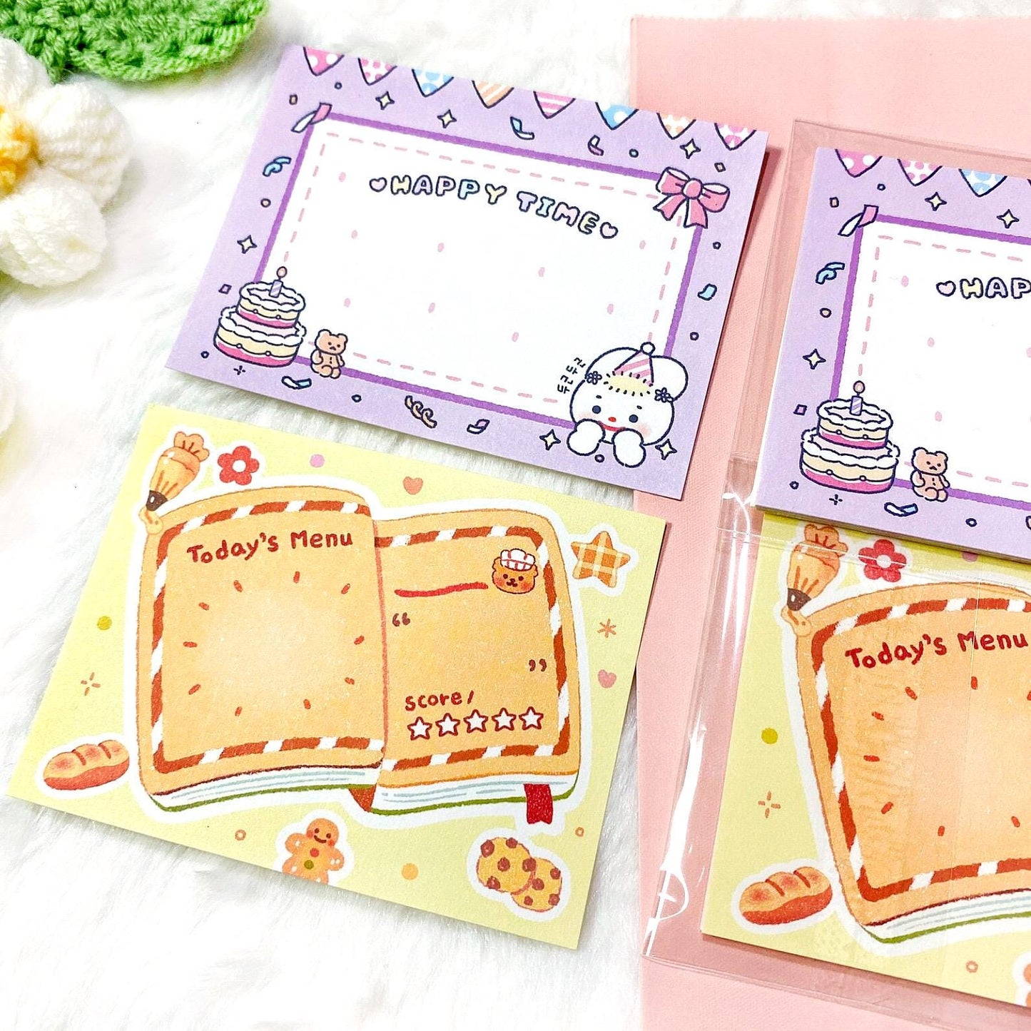 12 Scrapbook Sticker Set - Party & Baking Theme