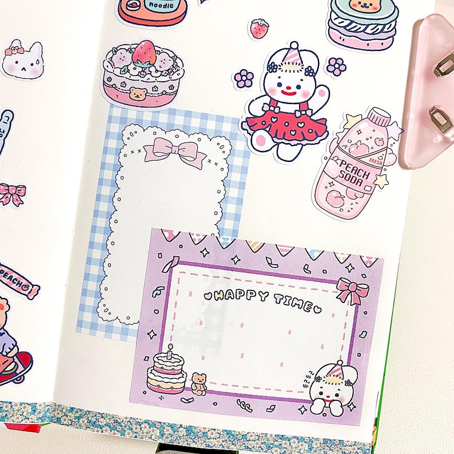 12 Scrapbook Sticker Set - Party & Baking Theme
