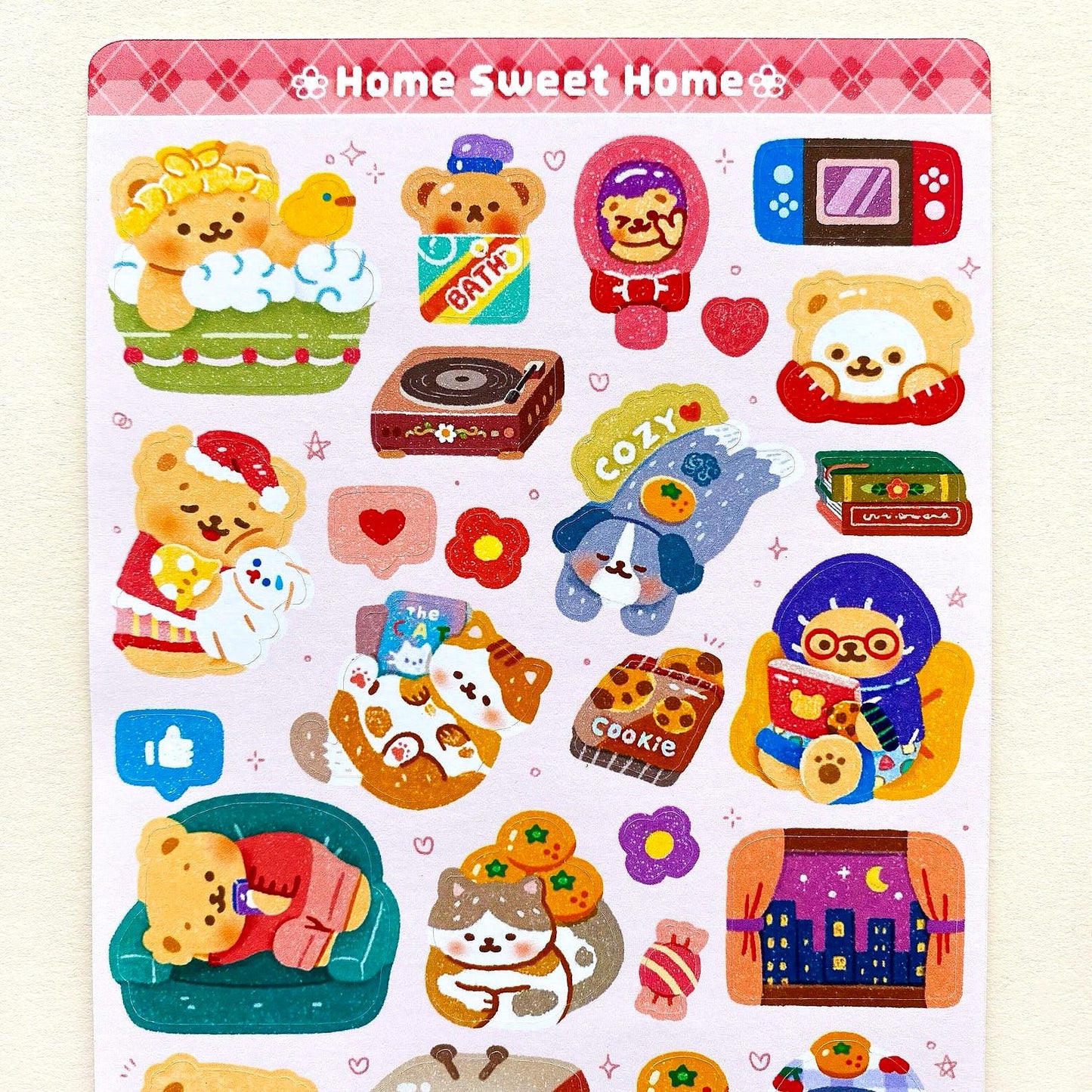 Home Sweet Home Sticker Sheet