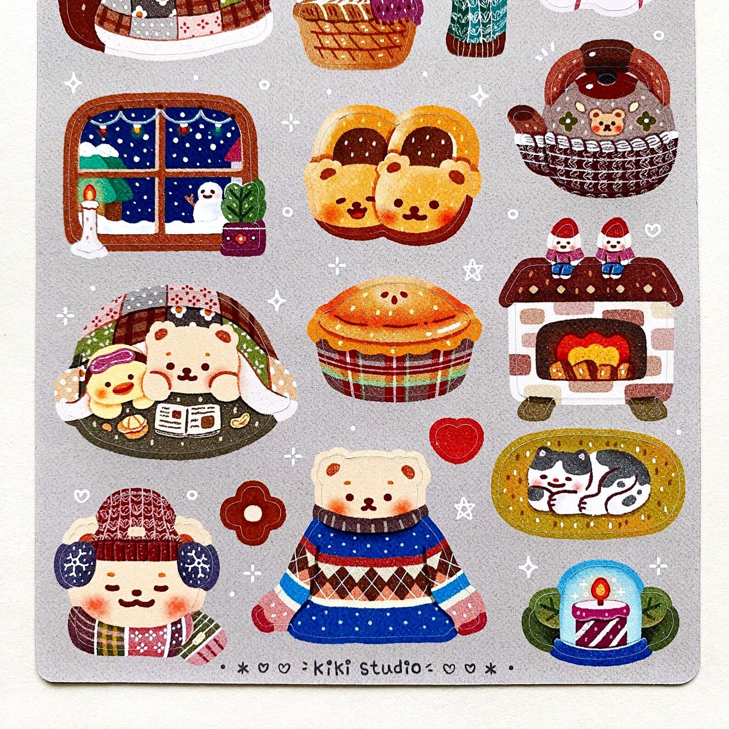 One Winter Day Sticker Sheet