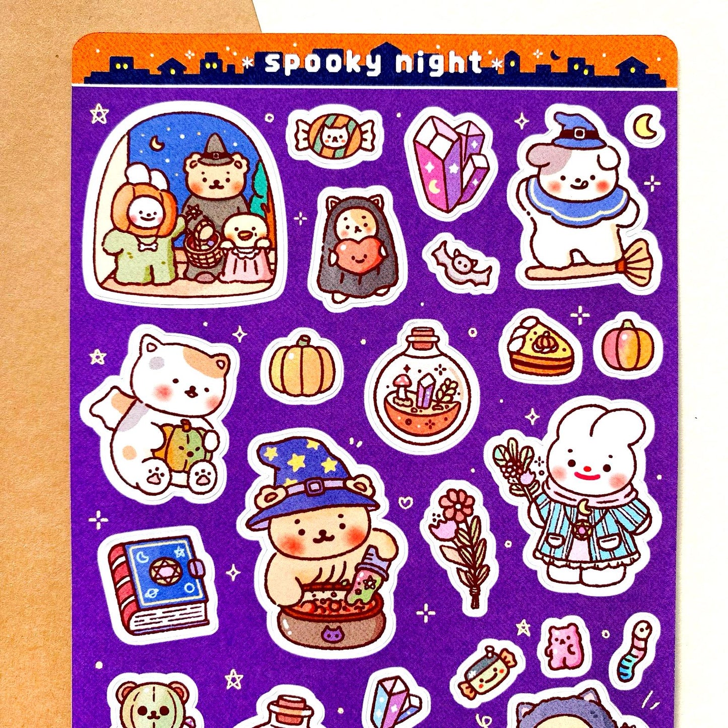 スプーキー ナイト シールシート