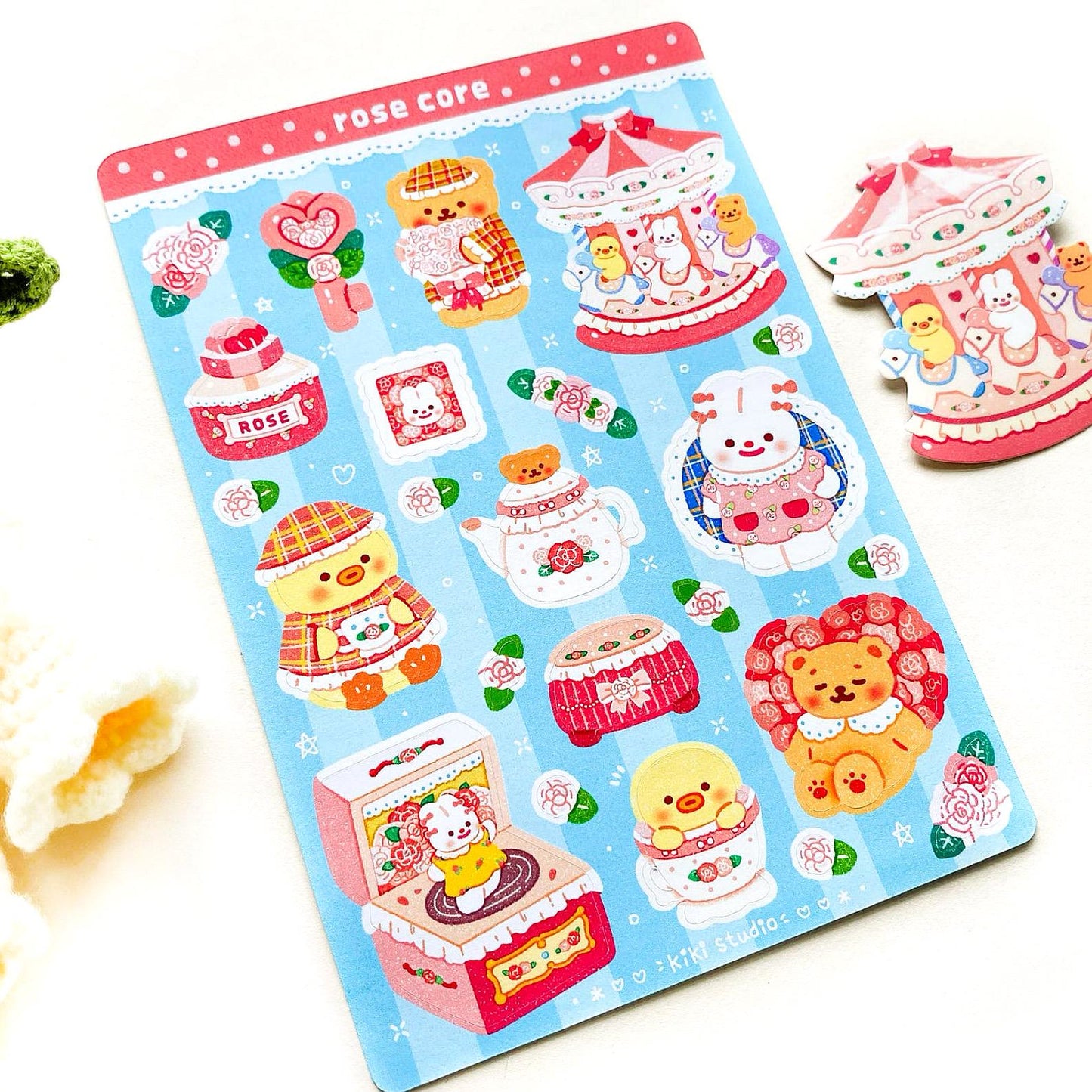 Rose Core Sticker Sheet