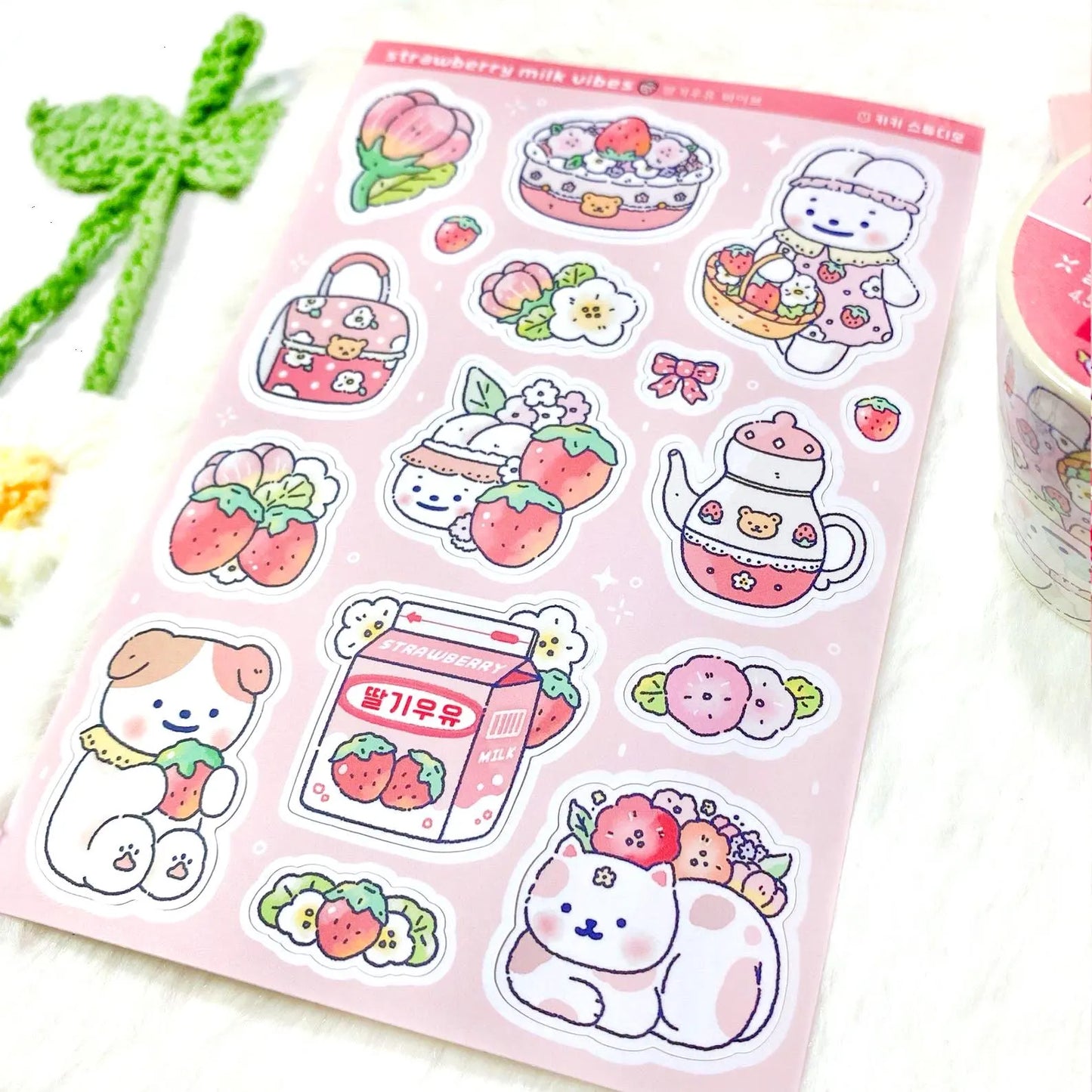 いちごミルク シールシート