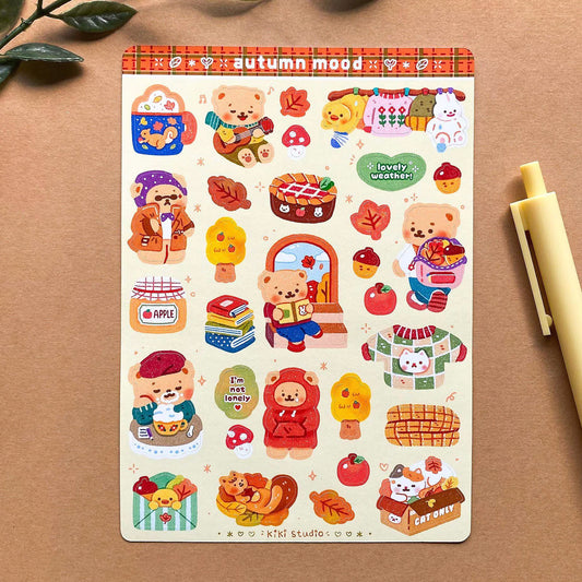 オータム ムード シールシート